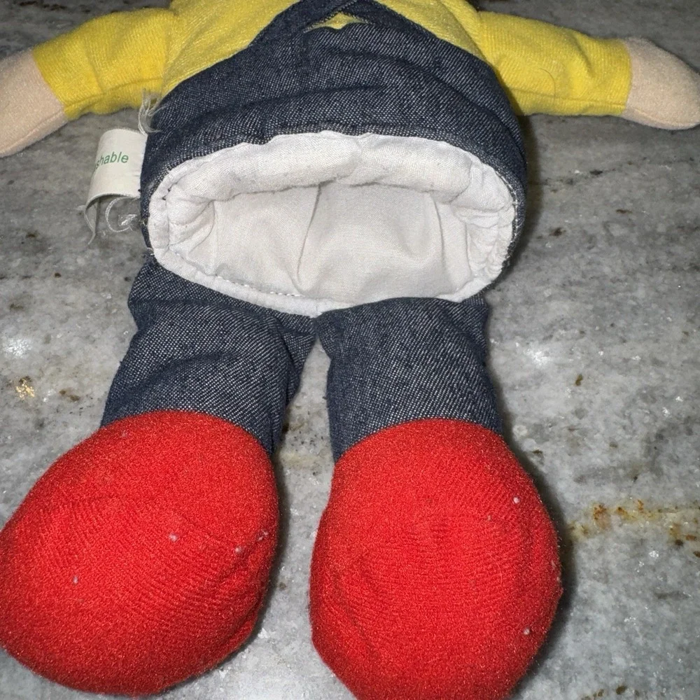 Vintage Lillian Vernon Hand‎ Puppet Rag Doll Soft Body Marvel Education Company